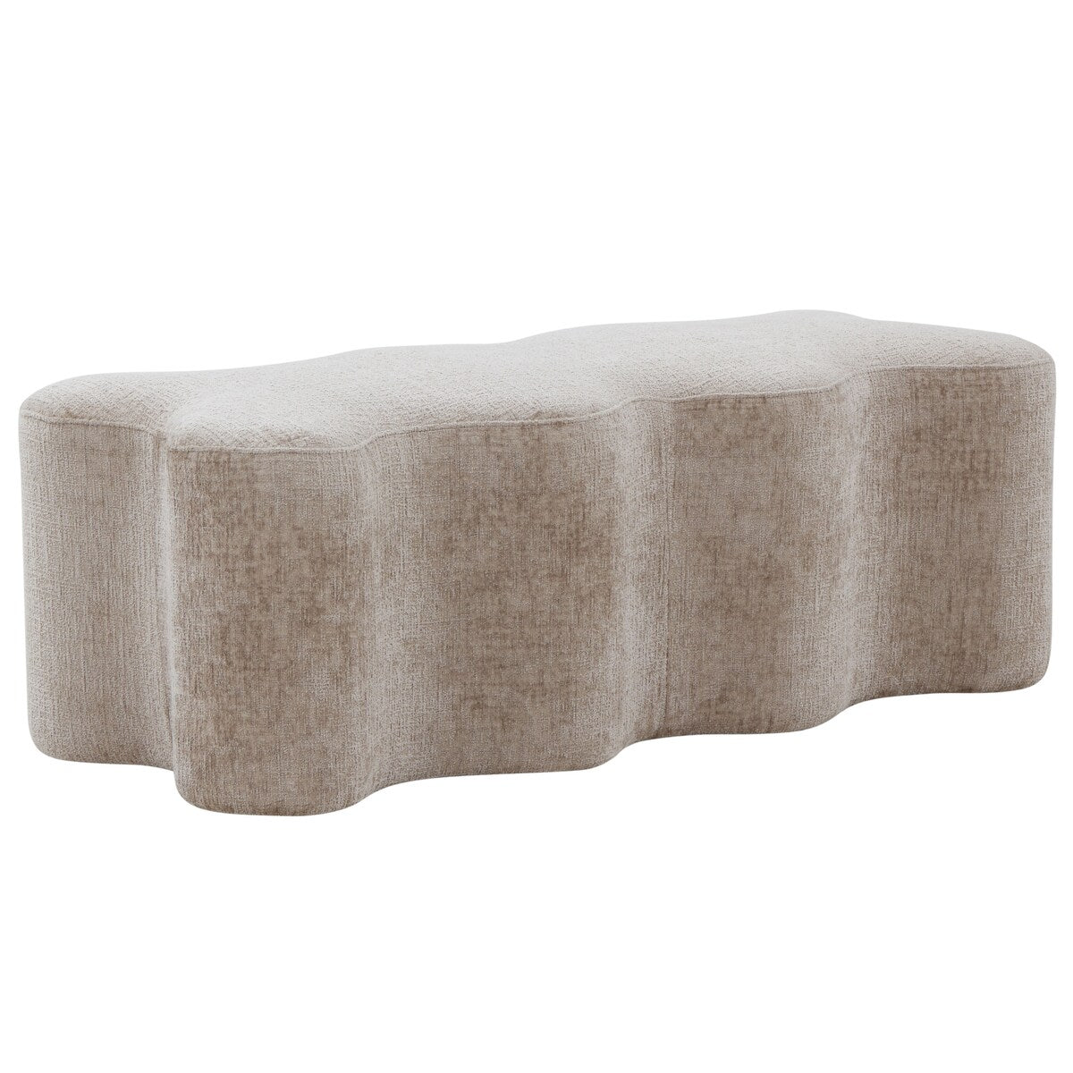 SAFAVIEH Couture Jacqualessa Chenille Bench - 48Wx21Dx18H