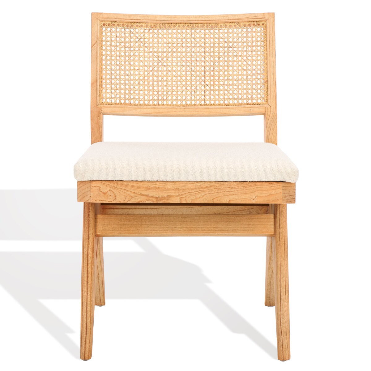 SAFAVIEH Couture Jaqueline Rattan Back 19-inch Dining Chair - 20Wx25Dx32H