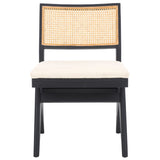 SAFAVIEH Couture Jaqueline Rattan Back 19-inch Dining Chair - 20Wx25Dx32H