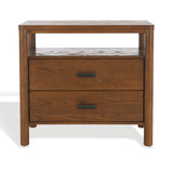 SAFAVIEH Couture Jaylessa 2 Drawer Wood Nightstand