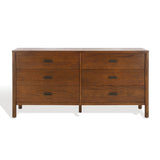 SAFAVIEH Couture Jaylessa 6 Drawer Wood Dresser