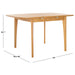 SAFAVIEH Couture Jeanick Extendable Dining Table - 50" W x 50" D x 30" H - 50Wx50Dx30H