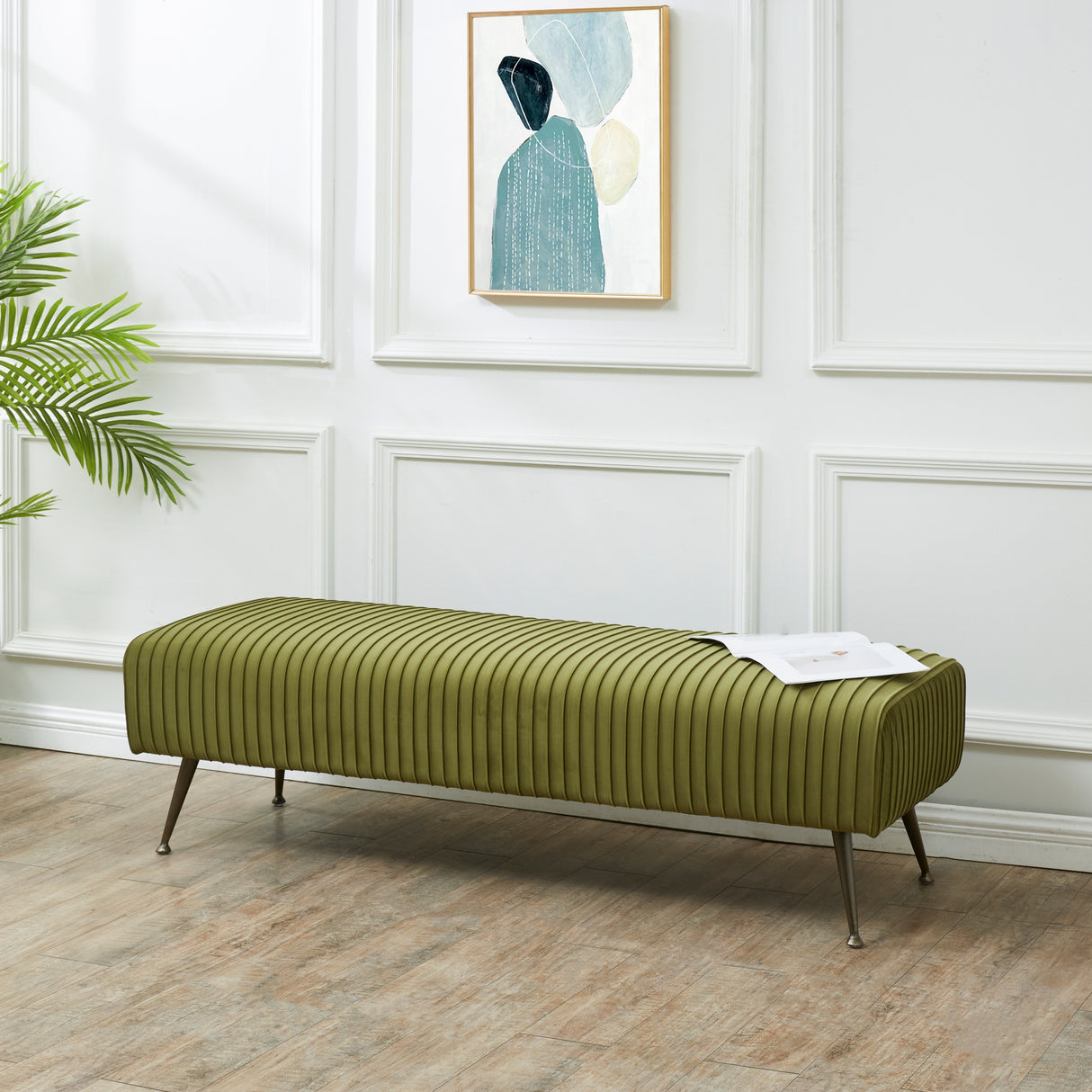 SAFAVIEH Couture Jeanmarie Bench - 60Wx21Dx18H