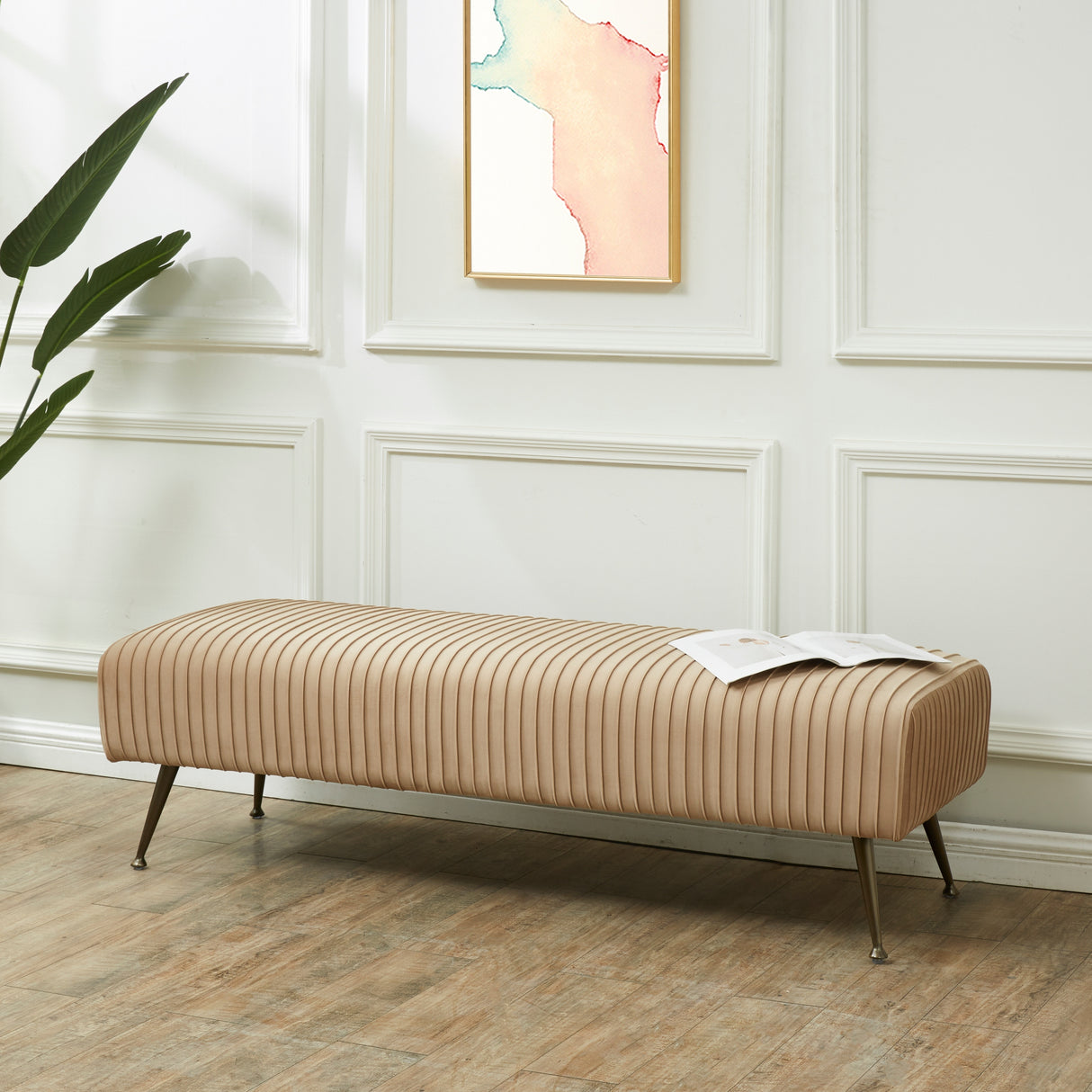 SAFAVIEH Couture Jeanmarie Bench - 60Wx21Dx18H