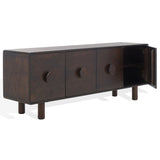 SAFAVIEH Couture Jennamira 4 Door Wood Sideboard - 63Wx17Dx24H