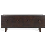 SAFAVIEH Couture Jennamira 4 Door Wood Sideboard - 63Wx17Dx24H