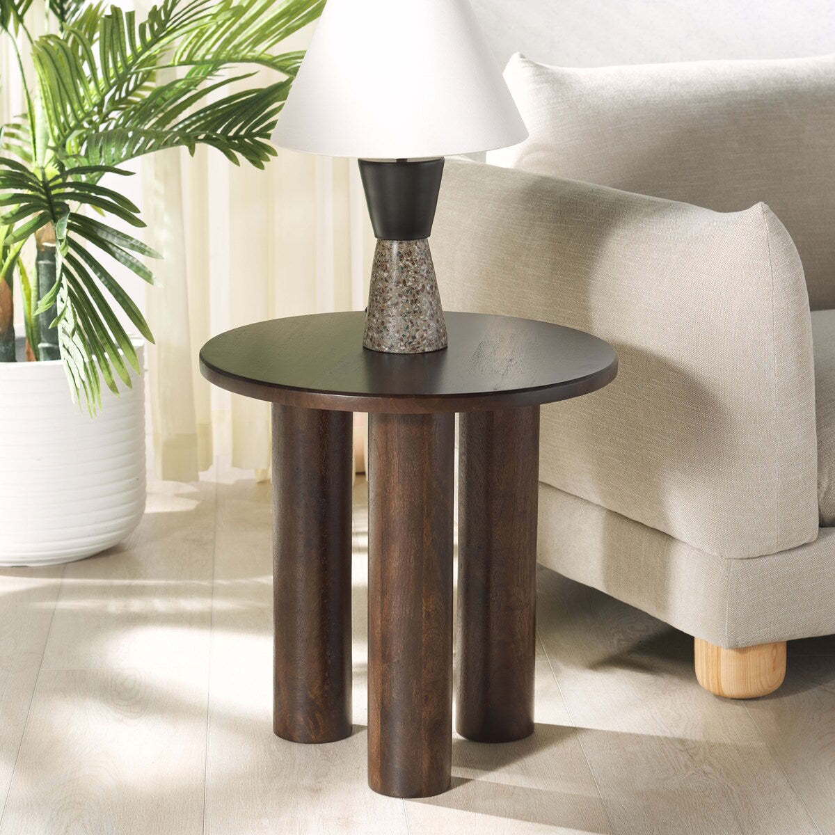 SAFAVIEH Couture Jennamira Wood Accent Table - 20Wx20Dx20H