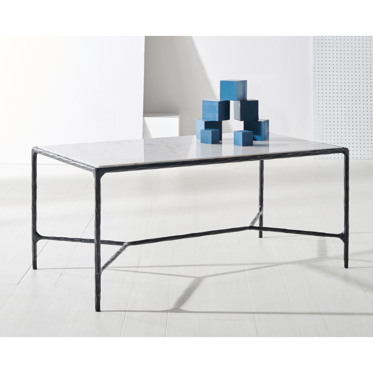 SAFAVIEH Couture Jessa Metal Coffee Table - 40Wx22Dx18H