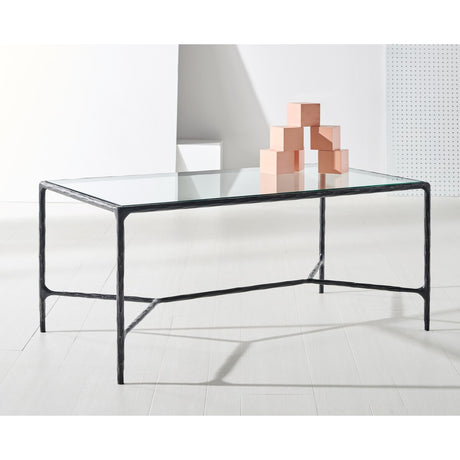 SAFAVIEH Couture Jessa Metal Coffee Table - 40Wx22Dx18H