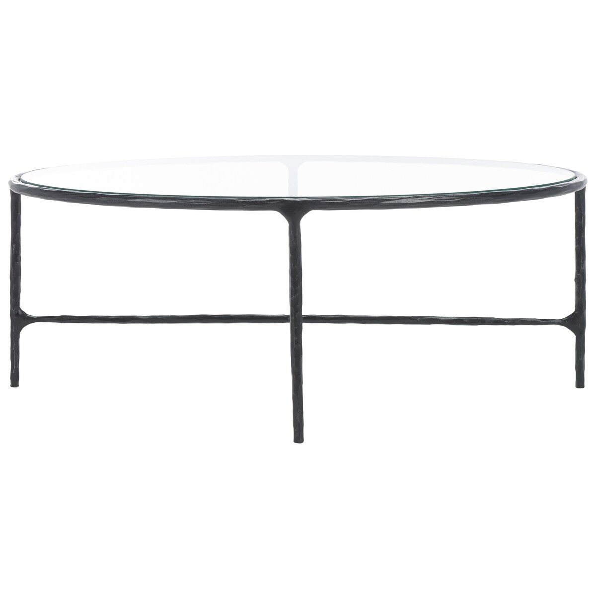 SAFAVIEH Couture Jessa Oval Metal Coffee Table - 40Wx30Dx15H