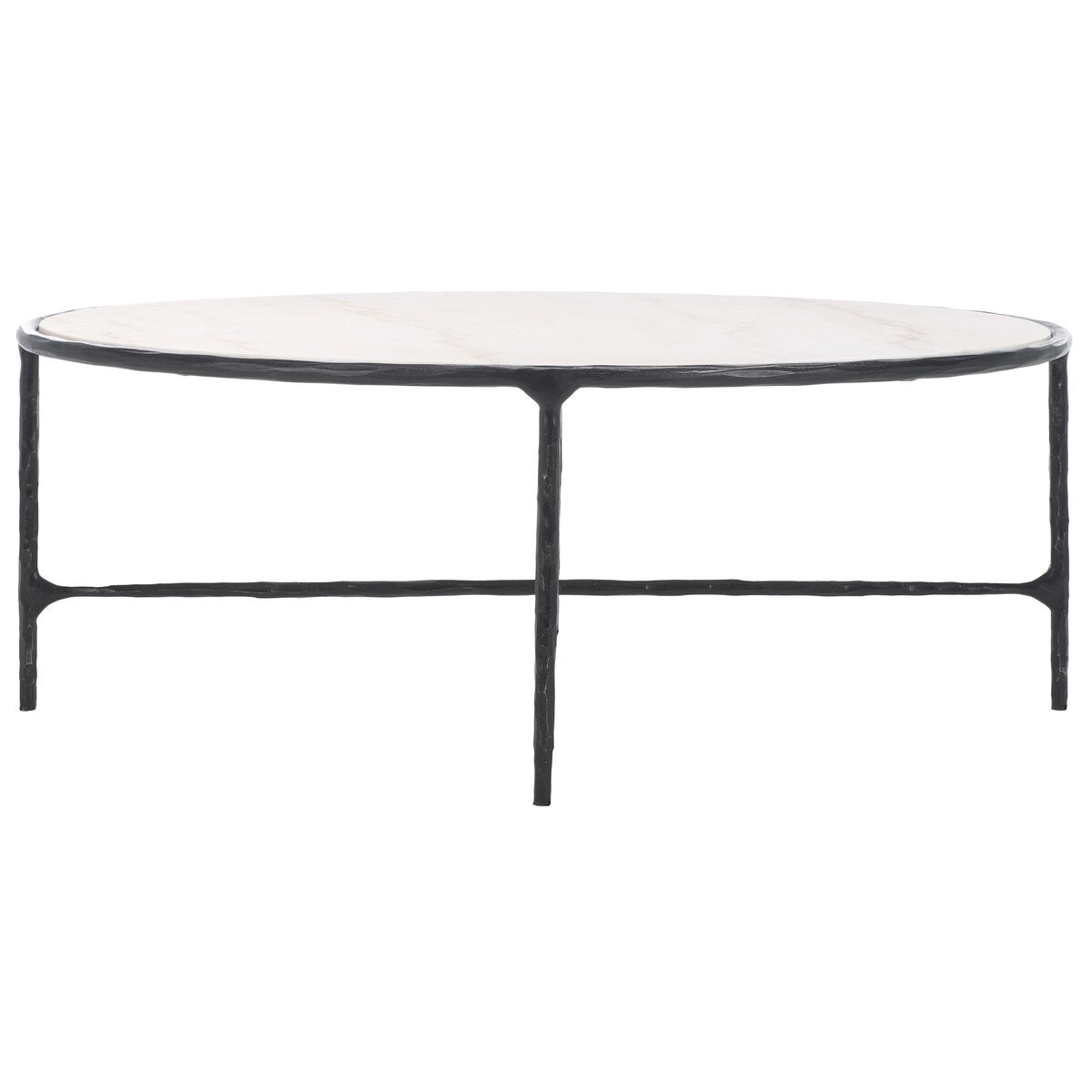 SAFAVIEH Couture Jessa Oval Metal Coffee Table - 40Wx30Dx15H