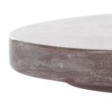 SAFAVIEH Couture Jose Round Marble Accent Table - 10Wx10Dx18H