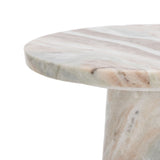 SAFAVIEH Couture Jose Round Marble Accent Table - 10Wx10Dx18H