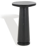 SAFAVIEH Couture Jose Round Marble Accent Table - 10Wx10Dx18H