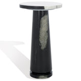 SAFAVIEH Couture Jose Round Marble Accent Table - 10Wx10Dx18H