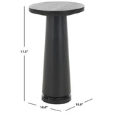 SAFAVIEH Couture Jose Round Marble Accent Table - 10Wx10Dx18H