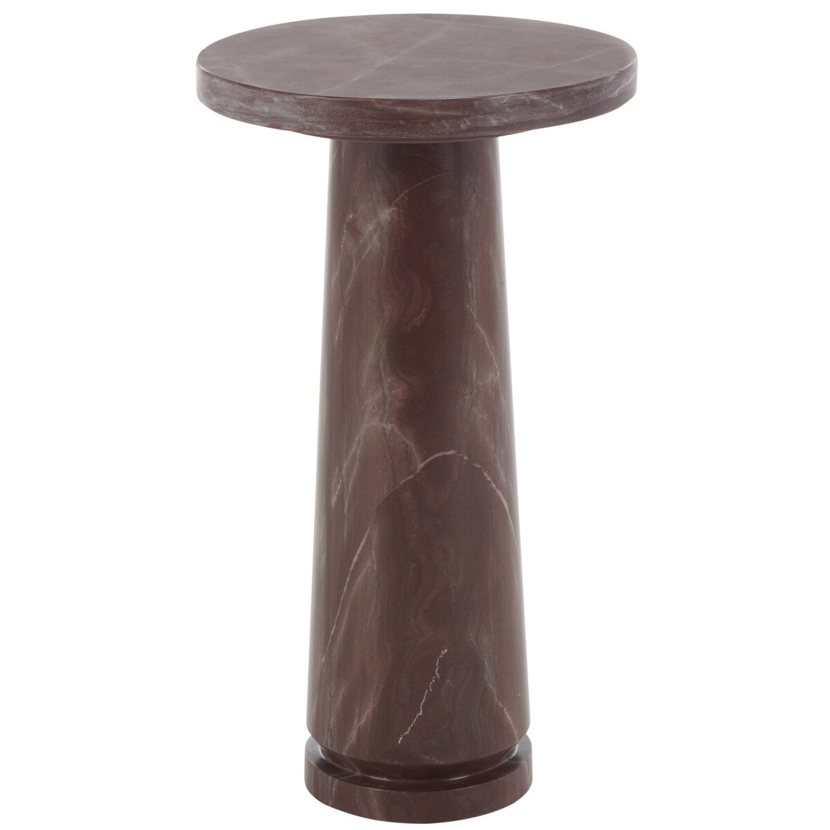 SAFAVIEH Couture Jose Round Marble Accent Table - 10Wx10Dx18H