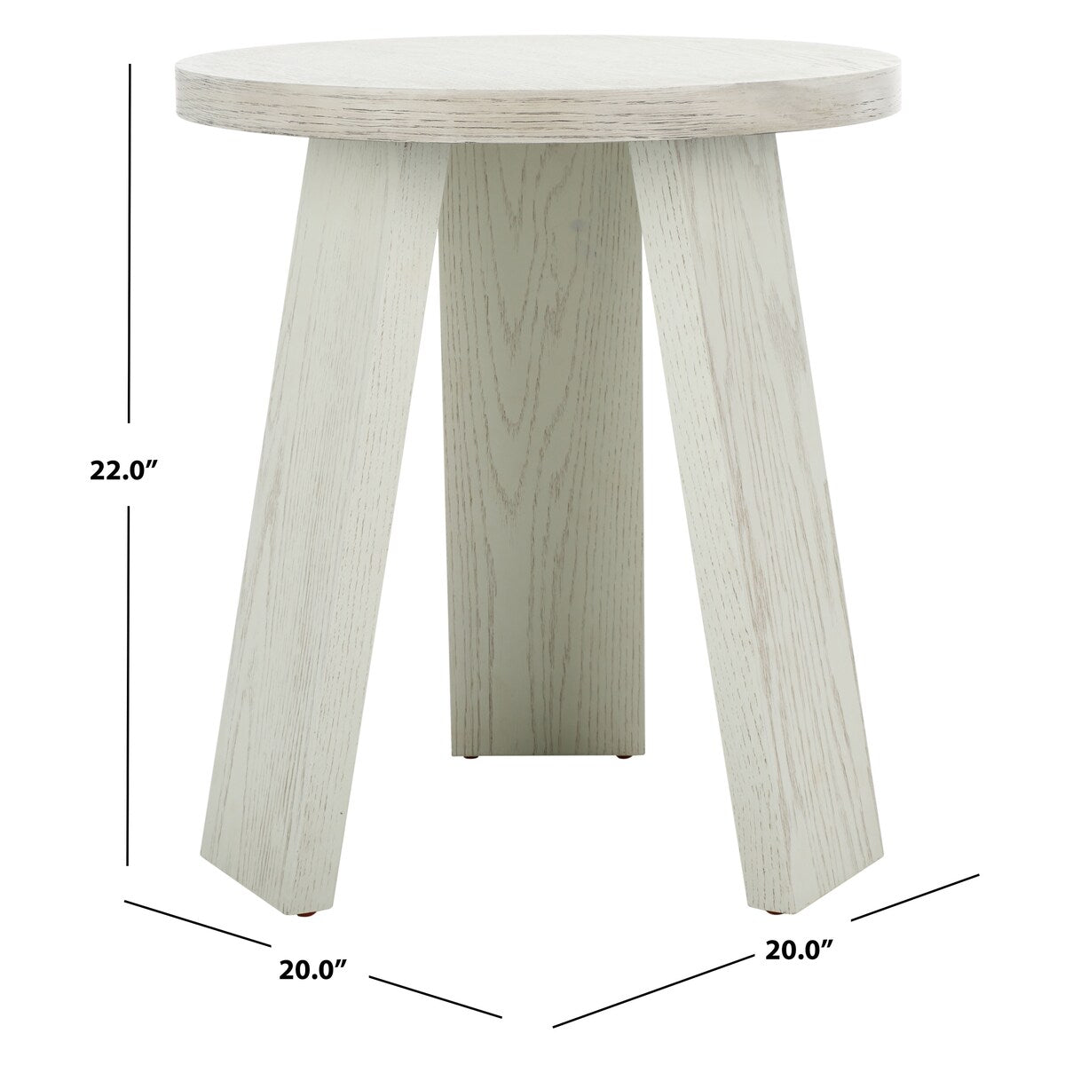 SAFAVIEH Couture Julianna Wood Accent Table - 20Wx20Dx22H