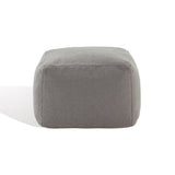 SAFAVIEH Couture Kamryn Boucle Square Ottoman Pouf