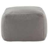 SAFAVIEH Couture Kamryn Boucle Square Ottoman Pouf