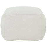 SAFAVIEH Couture Kamryn Boucle Square Ottoman Pouf