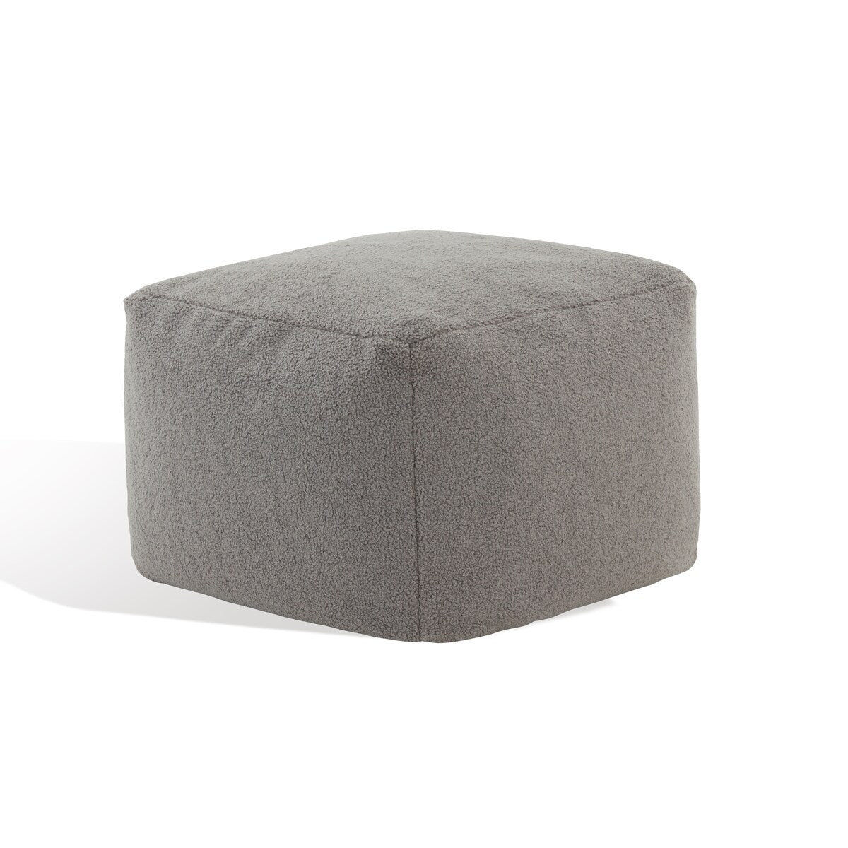 SAFAVIEH Couture Kamryn Boucle Square Ottoman Pouf