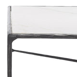 SAFAVIEH Couture Karita Rectangle Metal Coffee Table - 48" W x 28" L x 15" H - 48Wx28Dx15H