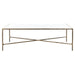 SAFAVIEH Couture Karita Rectangle Metal Coffee Table - 48" W x 28" L x 15" H - 48Wx28Dx15H