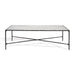 SAFAVIEH Couture Karita Rectangle Metal Coffee Table - 48" W x 28" L x 15" H - 48Wx28Dx15H