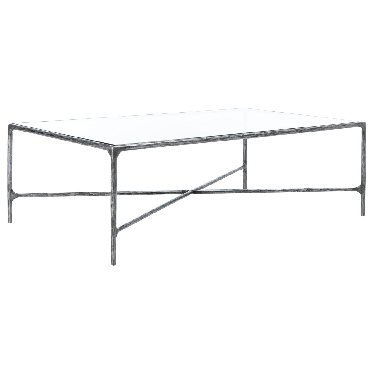 SAFAVIEH Couture Karita Rectangle Metal Coffee Table - 48" W x 28" L x 15" H - 48Wx28Dx15H