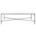 SAFAVIEH Couture Karita Rectangle Metal Coffee Table - 48" W x 28" L x 15" H - 48Wx28Dx15H