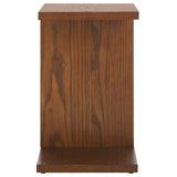 SAFAVIEH Couture Kassia Wood "C" Table - 14Wx13Dx20H