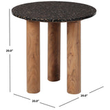 SAFAVIEH Couture Kathalina Terrazzo Accen Table - 20Wx20Dx20H