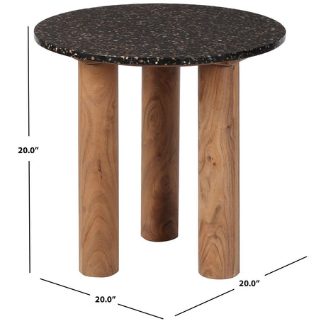 SAFAVIEH Couture Kathalina Terrazzo Accen Table - 20Wx20Dx20H