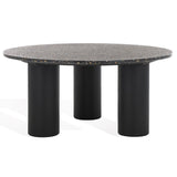 SAFAVIEH Couture Kathalina Terrazzo Coffee Table. - 35Wx35Dx16H