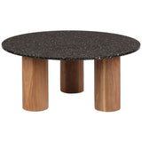 SAFAVIEH Couture Kathalina Terrazzo Coffee Table. - 35Wx35Dx16H