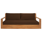 SAFAVIEH Couture Kauai Brazil Teak Patio Sofa - 80Wx30Dx28H