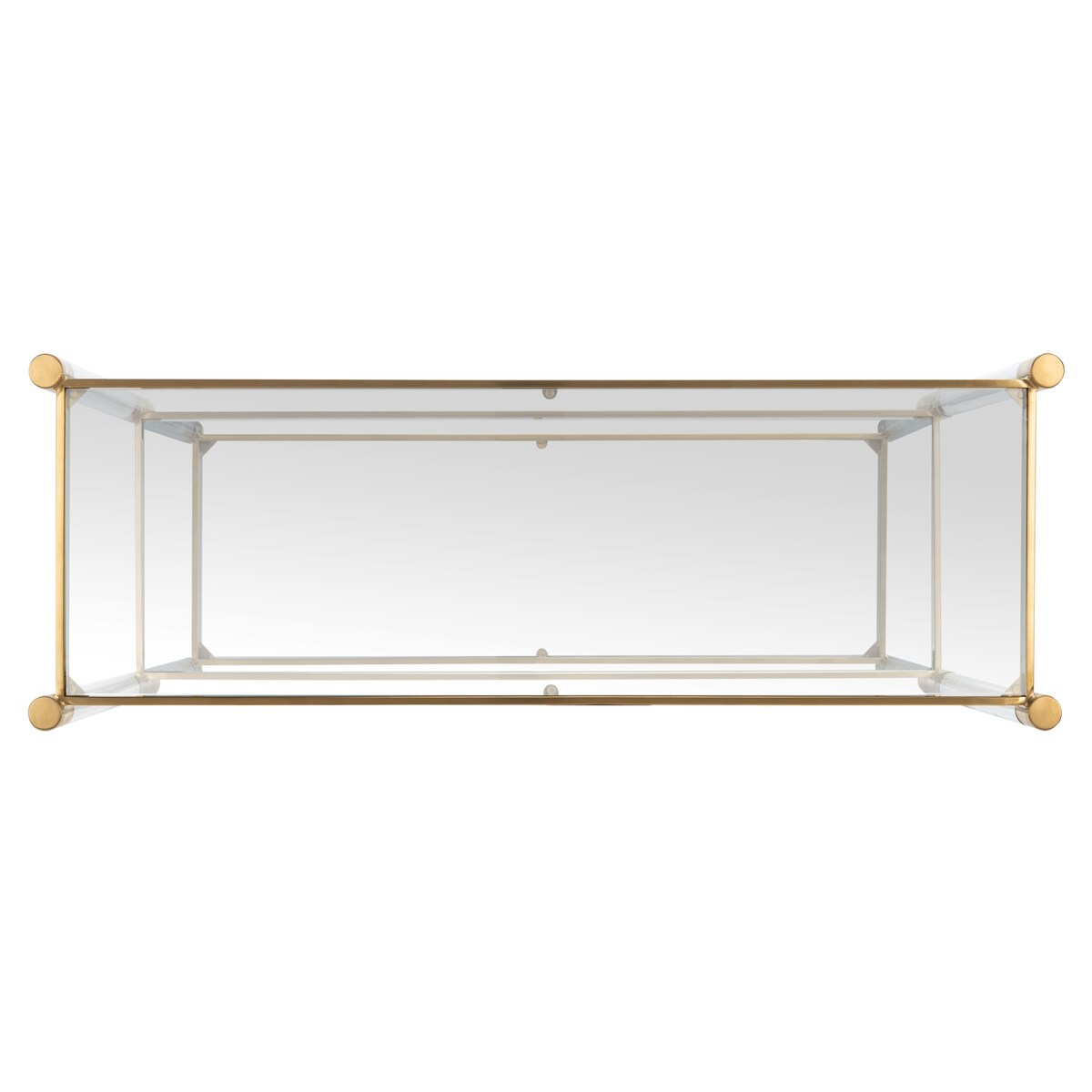 SAFAVIEH Couture Kiara Acrylic Console Table - 48" W x 17" L x 30.7" H - 48Wx17Dx31H