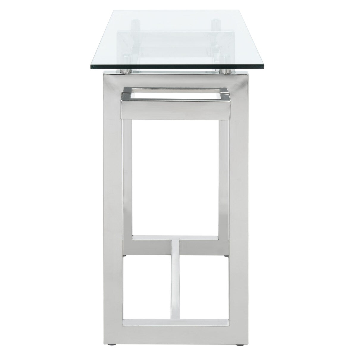 SAFAVIEH Couture Latife Acrylic Console Table - 47.2 In W x 15.7 In D x 30 In H - 47Wx16Dx30H