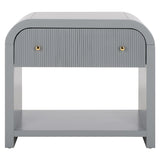 SAFAVIEH Couture Liabella 1 Drawer Curved Nightsta