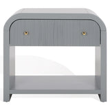 SAFAVIEH Couture Liabella 1 Drawer Curved Nightsta