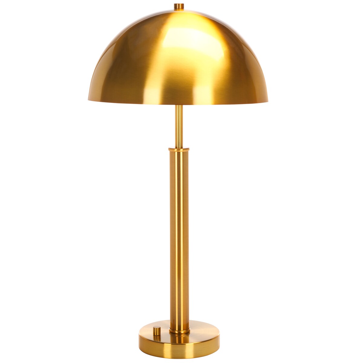 SAFAVIEH Couture Lighting Bircan 26-inch Metal Dome Table Lamp - 13.75 In W x 13.75 In D x 26 In H - 14Wx14Dx26H