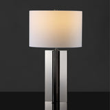 SAFAVIEH Couture Lighting Desdemona 27-inch Square Metal Table Lamp - 15 In W x 15 In D x 27 In H - 15Wx15Dx27H