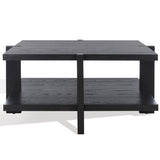 SAFAVIEH Couture Lizzie 2-Tier Square Coffee Table - 40 In. W x 40 In. D x 18.3 In. H - 40Wx40Dx18H