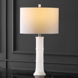 SAFAVIEH Couture Louisiana 27" Alabaster Table Lamp - 15" W x 15" D x 27" H - 15Wx15Dx27H