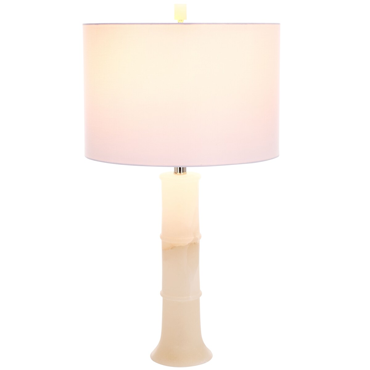 SAFAVIEH Couture Louisiana 27" Alabaster Table Lamp - 15" W x 15" D x 27" H - 15Wx15Dx27H