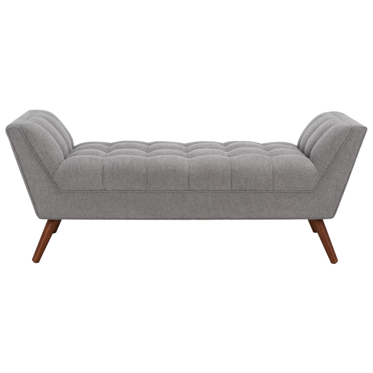 SAFAVIEH Couture Målfrid Tufted Bench - 53.2" W x 20.9" L x 20.9" H - 53Wx21Dx21H