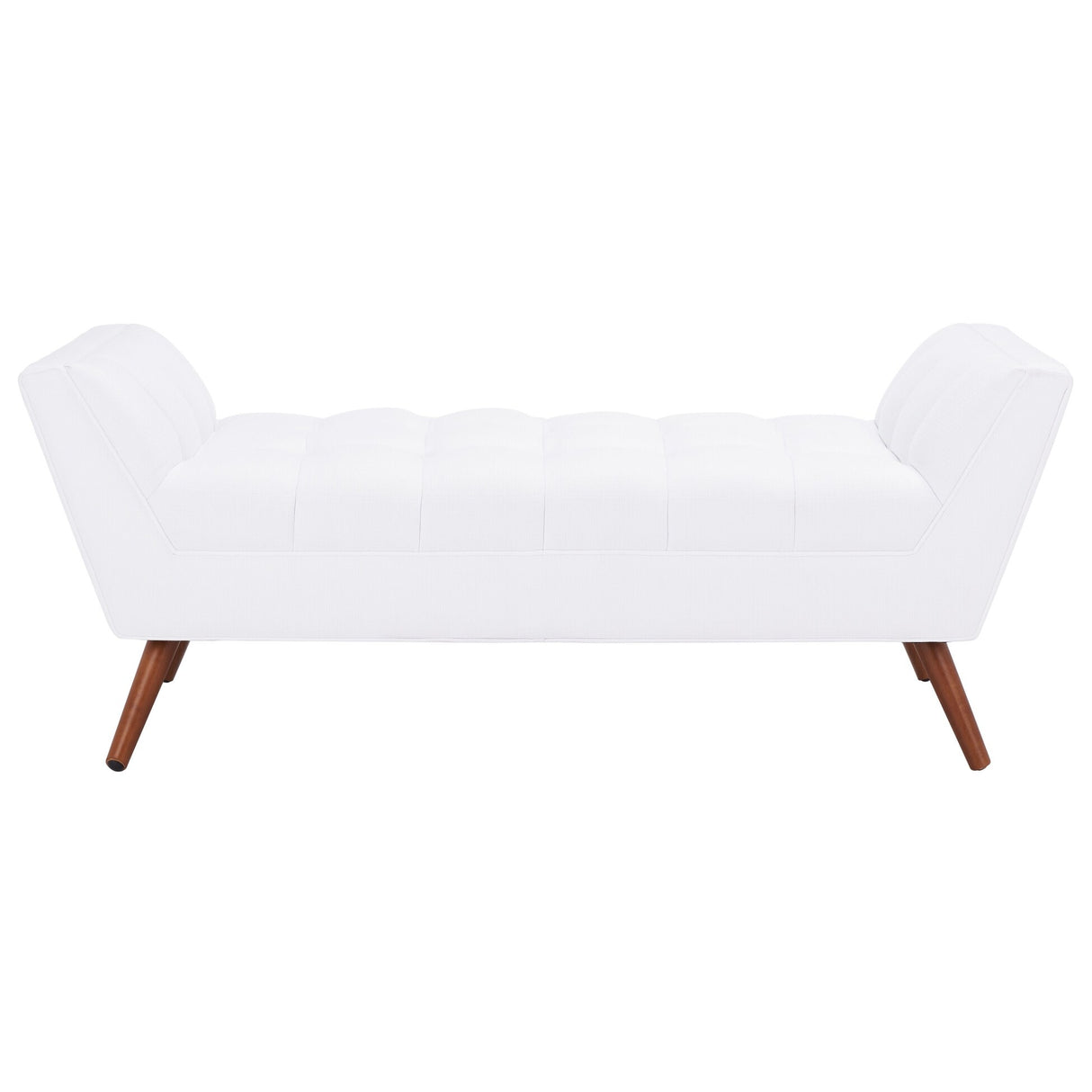 SAFAVIEH Couture Målfrid Tufted Bench - 53.2" W x 20.9" L x 20.9" H - 53Wx21Dx21H