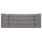 SAFAVIEH Couture Målfrid Tufted Bench - 53.2" W x 20.9" L x 20.9" H - 53Wx21Dx21H