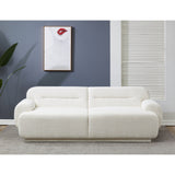 SAFAVIEH Couture Maddison Sofa - 90 In W x 35 In D x 29.5 In H - 90Wx35Dx30H